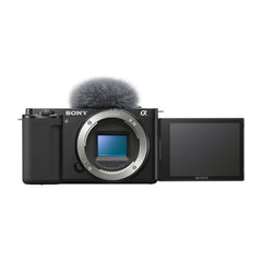 Sony Alpha ZV-E10 APS-C Interchangeable Lens Mirrorless Vlog Camera with 16-50mm Lens (Black)