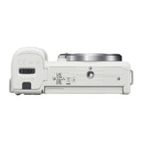 Sony Alpha ZV-E10 APS-C Interchangeable Lens Mirrorless Vlog Camera Body (White) (Open Box)
