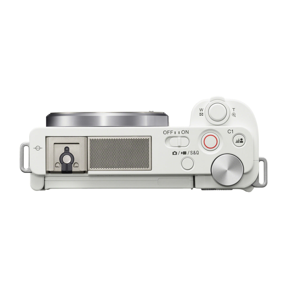 Sony Alpha ZV-E10 APS-C Interchangeable Lens Mirrorless Vlog Camera Body (White) (Open Box)