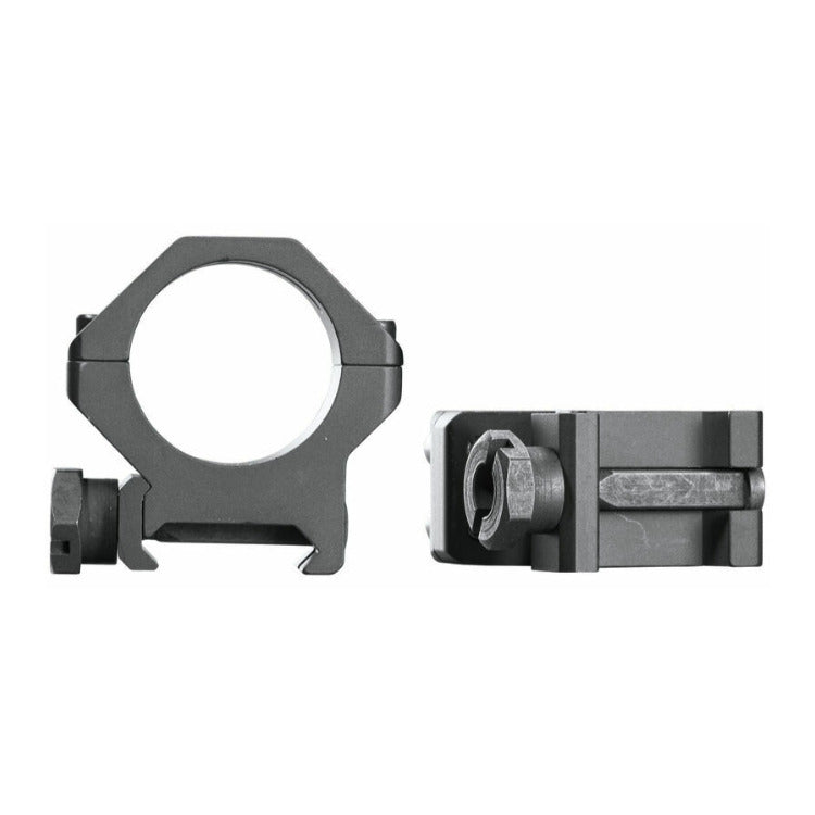 Weaver 4-Hole 1-Inch Tactical Picatinny Rings (Medium, Matte Black)
