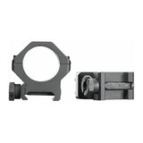 Weaver 4-Hole 1-Inch Tactical Picatinny Rings (Medium, Matte Black)