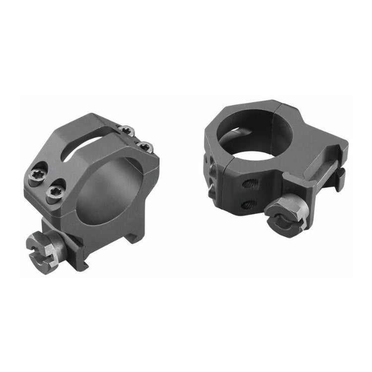 Weaver 4-Hole 1-Inch Picatinny Rings (High, Matte Black)