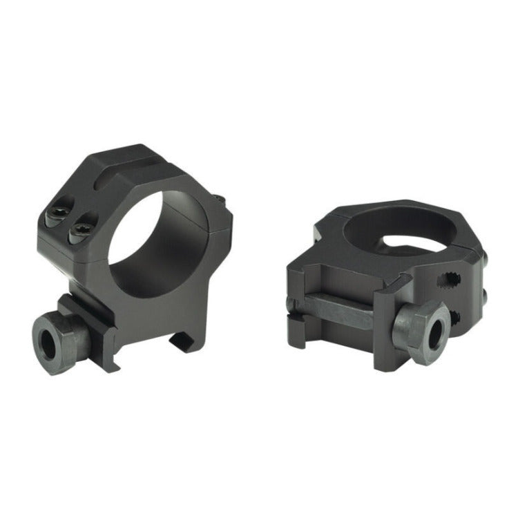 Weaver 4-Hole 1-Inch Picatinny Rings (High, Matte Black)