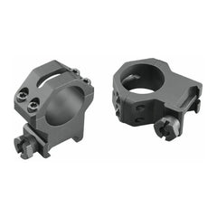 Weaver 4-Hole 1-Inch Picatinny Rings (X-High, Matte Black)