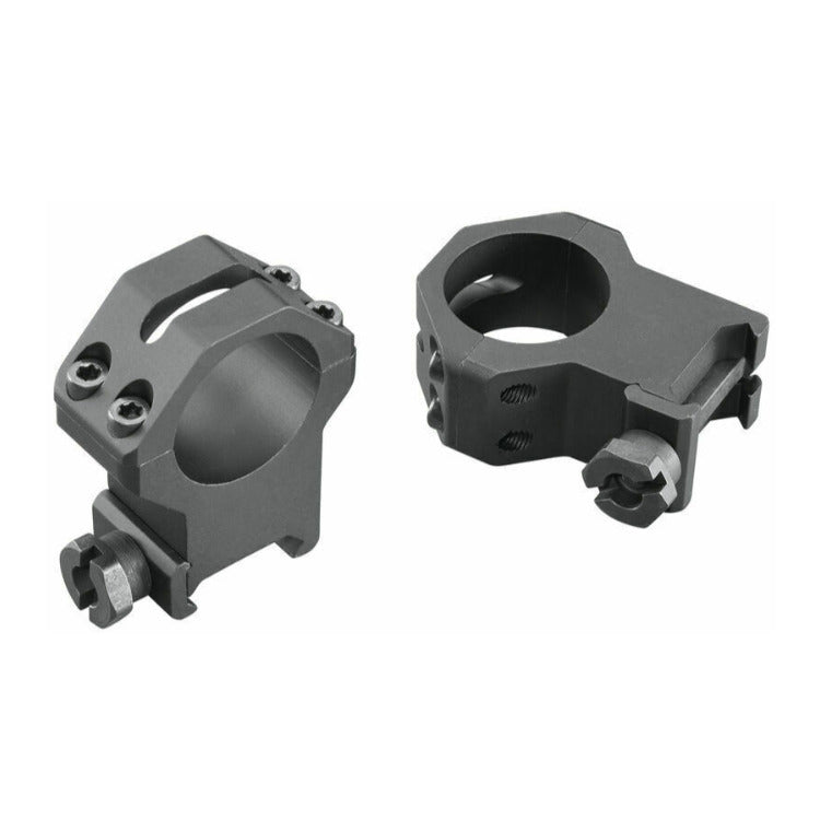 Weaver 4-Hole 1-Inch Picatinny Rings (XX-High, Matte Black)