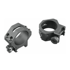 Weaver 4-Hole 30mm Picatinny Rings (Low, Matte Black)