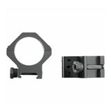 Weaver 6-Hole 34mm Low Mount Picatinny Rings (Matte)