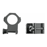 Weaver 6-Hole 1-Inch X-High Mount Picatinny Scope Rings (Matte)