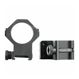 Weaver 6-Hole 30mm X-High Mount Picatinny Scope Rings (Matte)