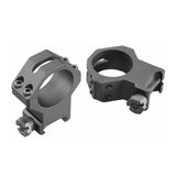 Weaver 4-Hole 30mm Picatinny Rings (X-High, Matte Black)