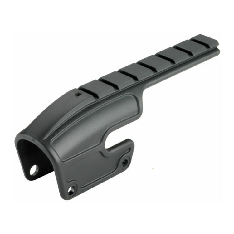 Weaver No-Gunsmith Saddle Shotgun Mounts (Remington 870/1100/1187, Black)