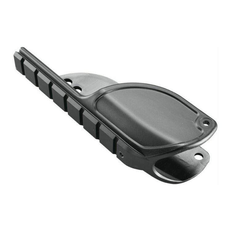 Weaver No-Gunsmith Saddle Shotgun Mounts (Remington 870/1100/1187, Black)