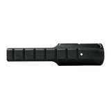 Weaver No-Gunsmith Saddle Shotgun Mounts (Mossberg 500, Black)