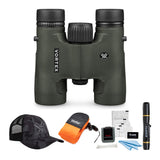 Vortex DiamondBack 8x28 Binocular with Vortex Hat and Strap Accessory Bundle