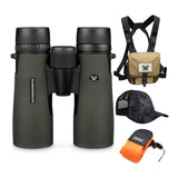Vortex 8x42 Diamondback HD Roof Prism Binoculars w/Floating Strap & Vortex Hat