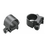 Weaver Detachable High Top Mount Rings (Matte, 1-inch)