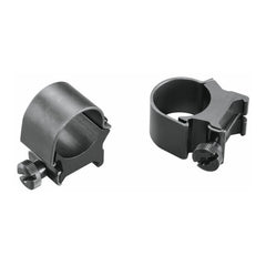 Weaver Detachable High Top Mount Rings (Matte, 1-inch)