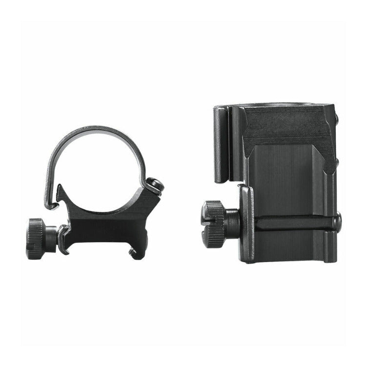 Weaver Extension Detachable Dual Top Mount Rings (Matte, 1-inch)