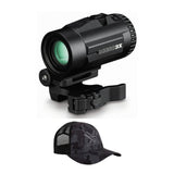 Vortex Micro3x Magnifier with Quick-Release Mount with Vortex Hat