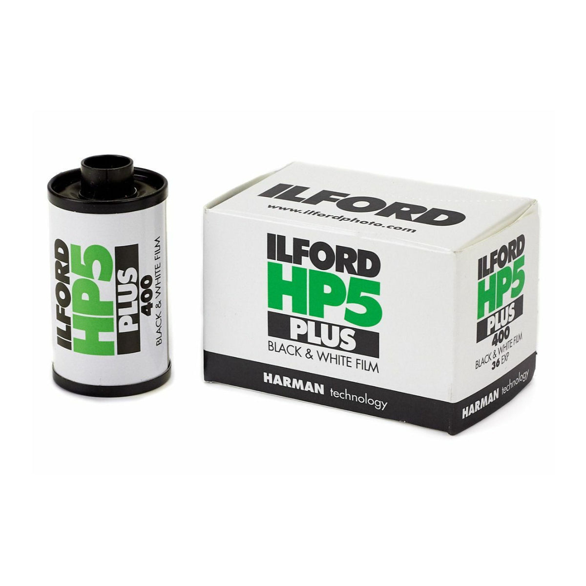 Ilford HP5 Plus ISO 400 Black and White 35mm Roll Film (36 Exposures) (10-Pack)