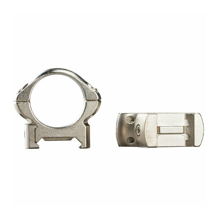 Weaver Grand Slam Steel Top Mount Rings (Medium, 1-Inch, Silver)
