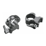 Weaver Lever Lok Top Mount Rings (X-High, 1-inch, Matte)