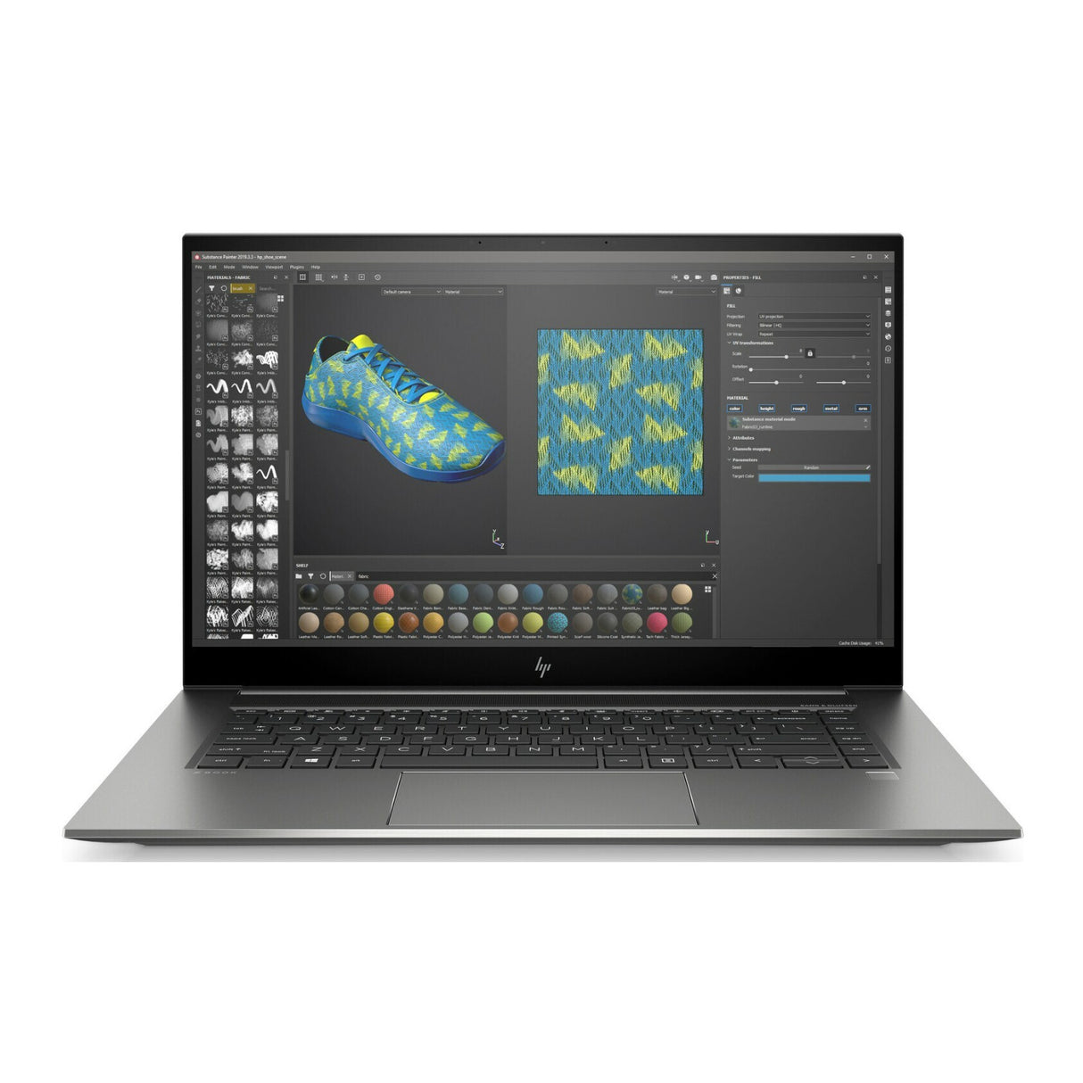 HP 15.6-Inch ZBook Studio G7 Mobile Workstation Intel i7-10850H 16GB 512GB SSD Win 10 Pro