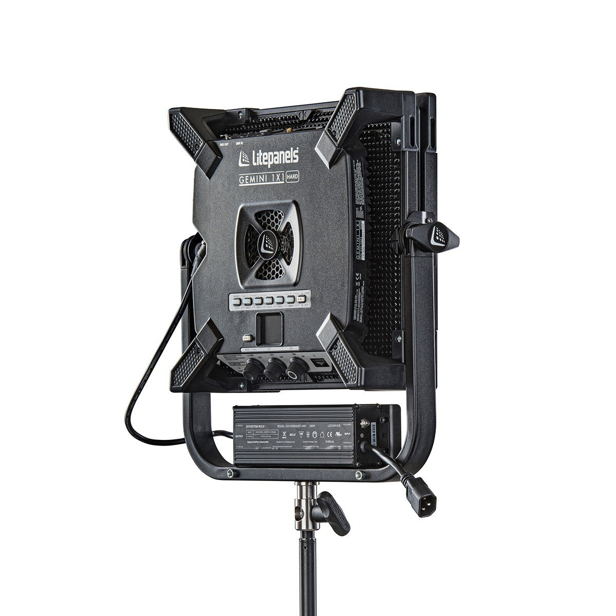 Litepanels Gemini 1 x 1 RGBWW LED Hard Panel (Standard Yoke, US Power Cord)