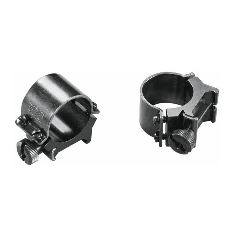 Weaver Sure Grip Detachable 1-Inch Scope Rings (Black, Medium)