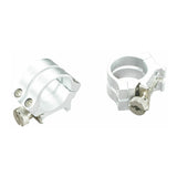 Weaver Quad Lock Detachable 1-Inch Scope Rings (Silver, Medium)