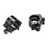 Weaver Quad Lock Detachable 1-Inch Scope Rings (Black, Medium)