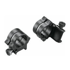 Weaver Quad Lock Detachable 1-Inch Scope Rings (Matte, High EXT)