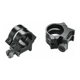 Weaver Quad Lock Detachable 1-Inch Scope Rings (Black, High)