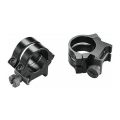 Weaver Quad Lock Detachable 1-Inch Scope Rings (Black, High)