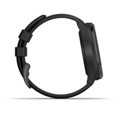 Garmin Approach S42 GPS Golf Smartwatch (Ceramic Bezel and Black Silicone Band)