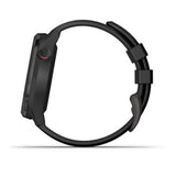 Garmin Approach S42 GPS Golf Smartwatch (Ceramic Bezel and Black Silicone Band)