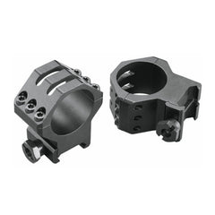Weaver 6-Hole Skeleton 30mm High Scope Rings (Matte)