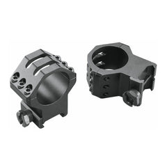 Weaver 6-Hole Skeleton 30mm X-High Scope Rings (Matte)