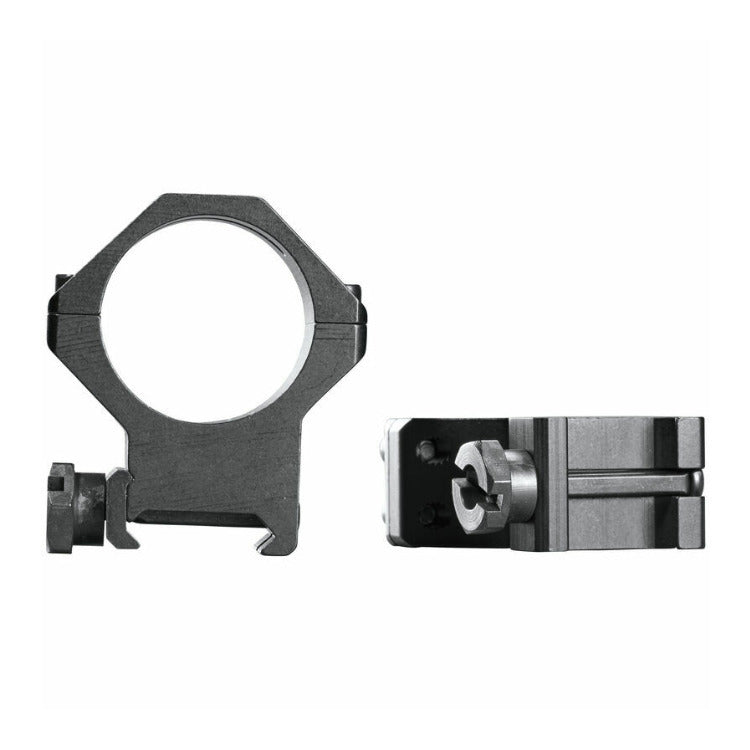 Weaver 4-Hole Skeleton 30mm High Scope Rings (Matte Classic)