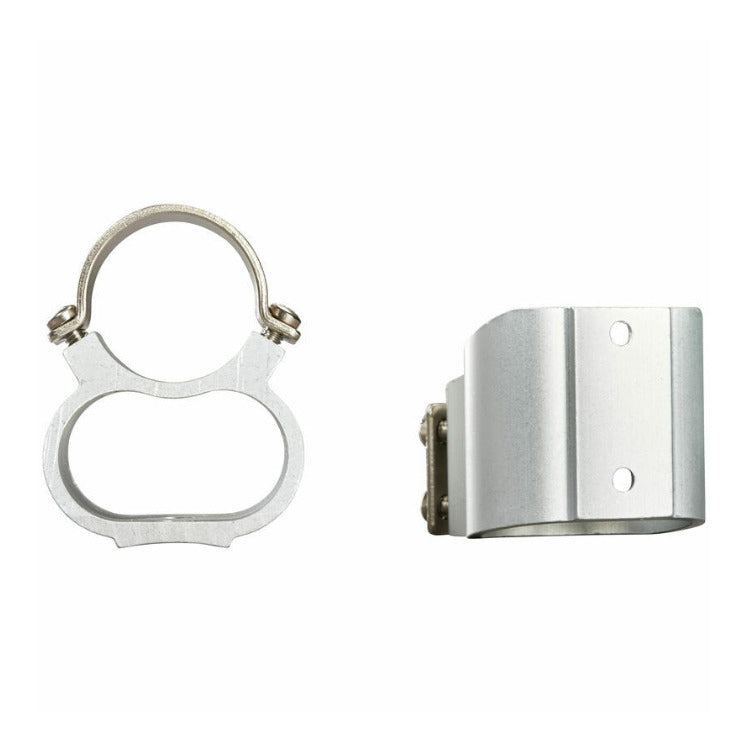 Weaver See-Thru Steel Lock Rings for 1-Inch Ruger 10/22 (Silver)