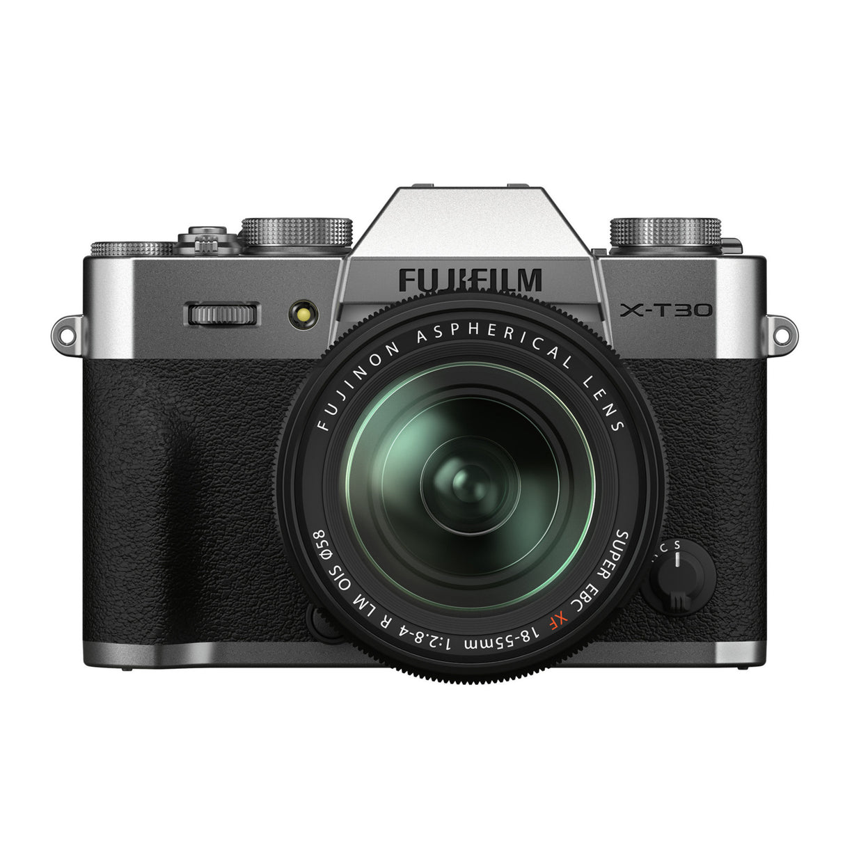 Fujifilm X-T30 II Mirrorless Camera Body with XF 18-55mm Lens Kit (Silver)