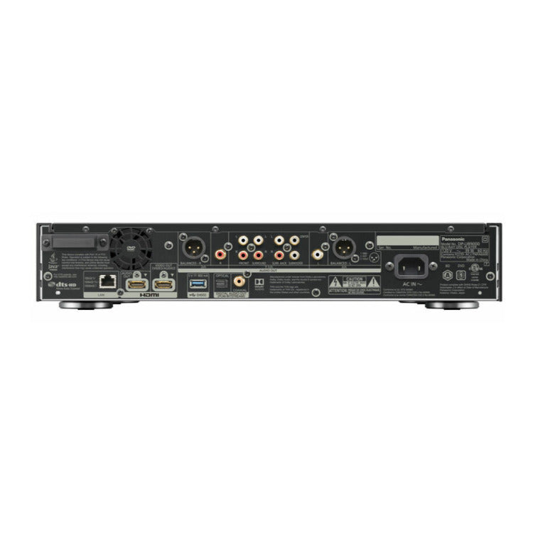 Panasonic 4K Ultra HD Streaming Blu-ray Player with HDR10+ and Dolby Vision Playback