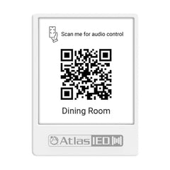 AtlasIED GEM-5 Atmosphere Virtual Wall Controller QR Code Holder