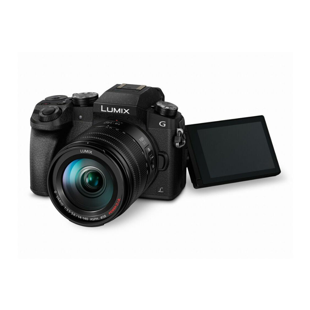 Panasonic LUMIX G7 Mirrorless Camera with 14-140mm Lens (Certified Refurbished)