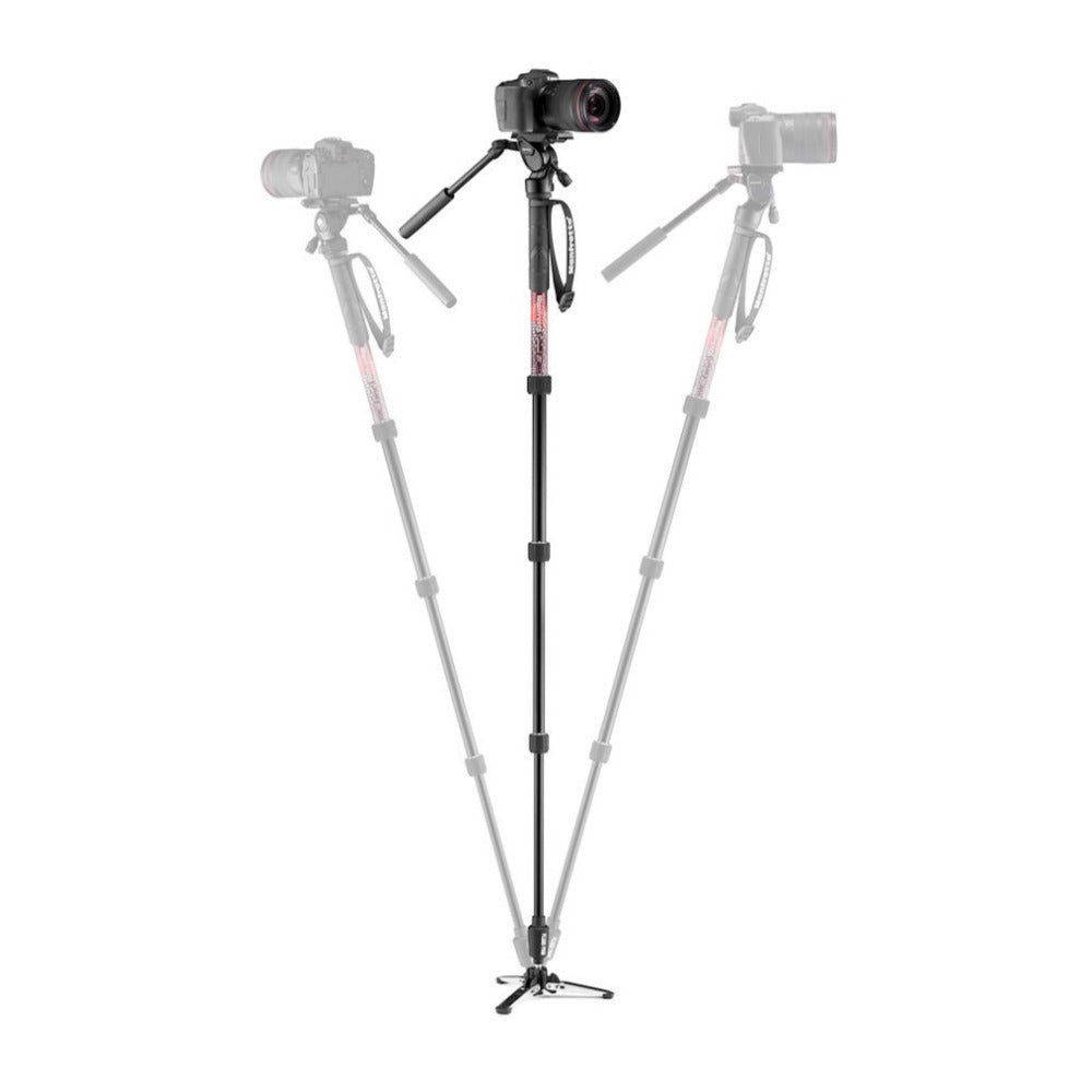 Manfrotto Element MII Video Monopod with Live Fluid Head