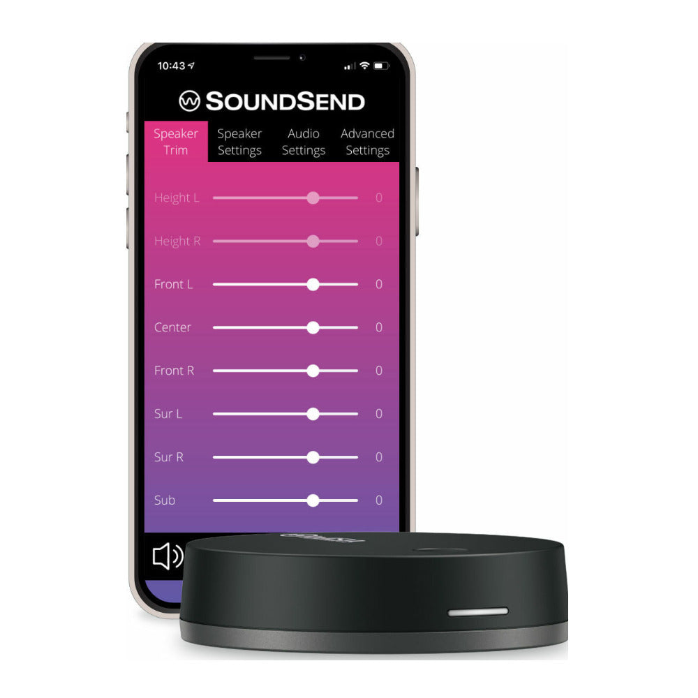 Platin Monaco 5.1 Speakers with WiSA SoundSend Audio Transmitter