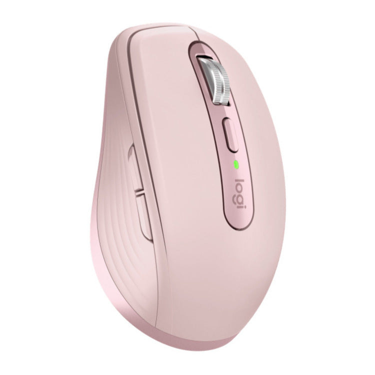 Logitech MX Anywhere 3 Compact Performance Mouse (Rose) and Kratos Extended Mouse Pad Bundle