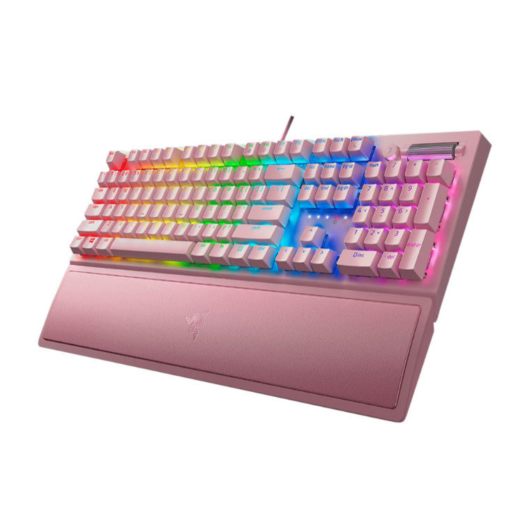 Razer BlackWidow V3 Wired Mechanical Gaming Keyboard, Green Switches (Certified Refurbished)