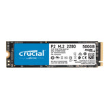 Crucial P2 500GB 3D NAND NVMe PCIe M.2 SSD