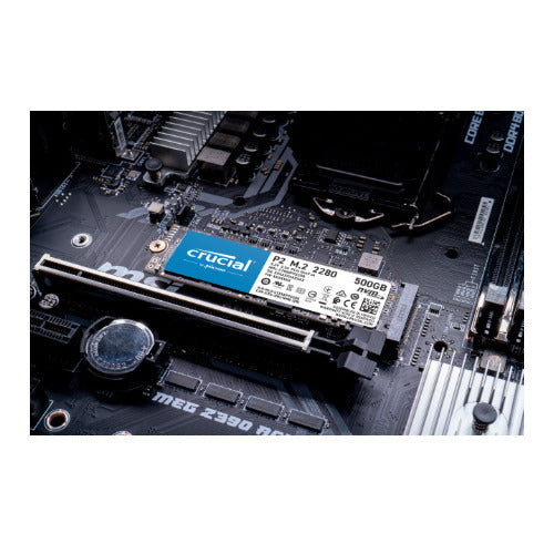 Crucial P2 500GB 3D NAND NVMe PCIe M.2 SSD